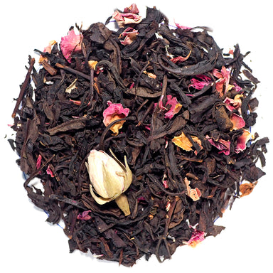 raspberry rose oolong tea