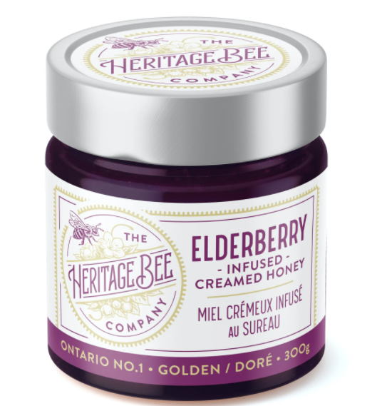 elderberry infused honey